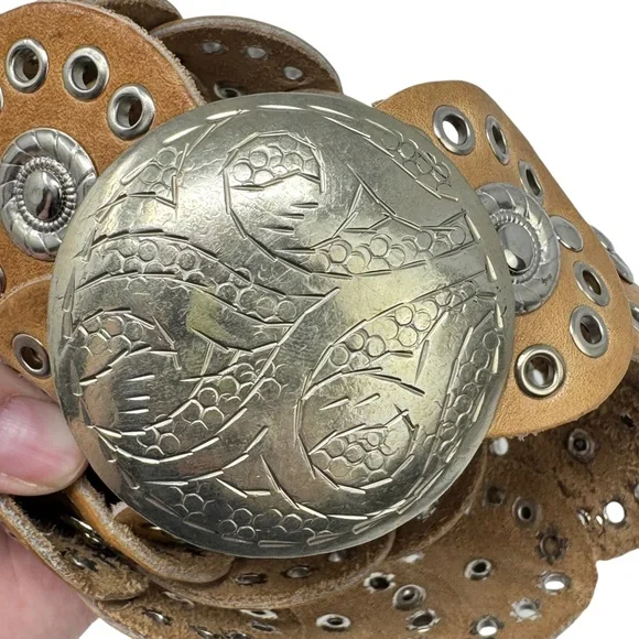 Z&L Europe Maya Belt Leather Low Rise Western Rodeo One Size OS